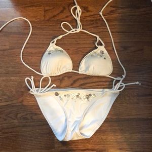 White String Bikini